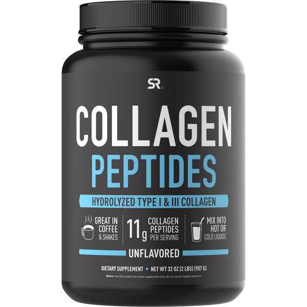 Sports Research, Collagen Peptides, Kollagenpeptide, geschmacksneutral, 907 g (32 oz.)