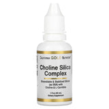 California Gold Nutrition, Choline Silica Complex, 30 ml (1 fl. oz.) | kollagen.shop