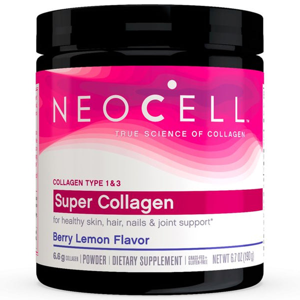 Neocell, Super Collagen Peptides, Berry Lemon Flavor, 190 g (6,7 oz.)