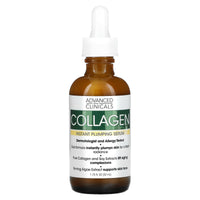 Advanced Clinicals, Collagen Instant Plumping Serum, 52ml | kollagen.shop  