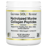 California Gold Nutrition, Hydrolyzed Marine Collagen Peptides | 200g | kollagen.shop  